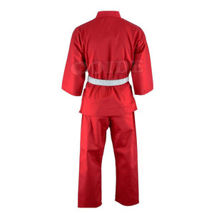 Precio bajo 100% poliéster hecho Karate uniforme diseño personalizado nueva llegada lucha desgaste Karate uniforme - Product Image 2