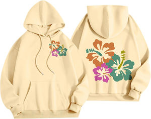 Sudadera con Capucha 100% Algodón con Logotipo Estampado para Mujer, Talla Estadounidense, Estilo Hip Hop, Sudadera Deportiva con Capucha para Invierno - Product Image 3