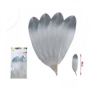 ขนนก17ซม. 4ชิ้น # ตกแต่งผนัง70426WAI สำหรับงานปาร์ตี้ - Product Image 1