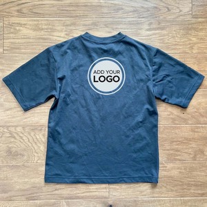 AIRism 100% algodón para hombre, camisetas de gran tamaño, camisetas holgadas de algodón pesado, Camisetas básicas Unisex para hombres y mujeres, camiseta - Product Image 6