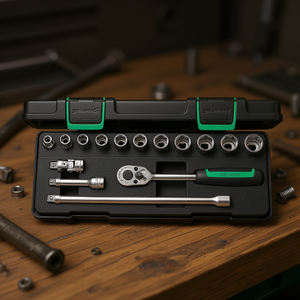 ชุดประแจบล็อก Stahlwille ขนาด 3/8 นิ้ว 15 ชิ้น พร้อมหัวสี่เหลี่ยมและหกเหลี่ยม - Product Image 3