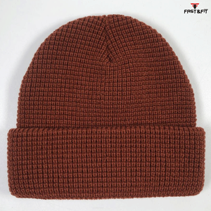 New Arrival Custom Logo Breathable Comfortable <b>Fleece</b> Fabric 100% Cotton Waterproof Light Weight High Quality Unisex <b>Beanie</b> - Product Image 3