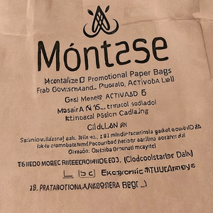 Montale Personalized Promotional Paper Bags for Custom Gadgets Packaging - Product Image 2