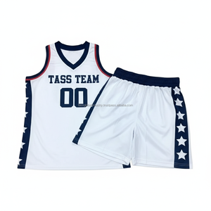 Conjunto de Uniforme de Baloncesto para Hombre al por Mayor, Camiseta y Pantalones Cortos de Baloncesto Baratos para Jóvenes, Uniformes Personalizados de Baloncesto para Mujer - Product Image 3