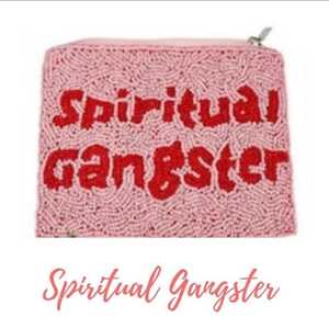 Beautiful Ethnic Mini Coin <b>Pouch</b> Fashionable Hand Embroidered 'Game Day' on Small Canvas Zipper Closure <b>Key</b> Use Love - Product Image 4