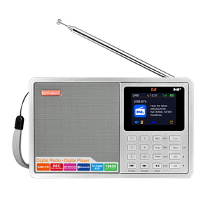 Gtmedia D2 đài phát thanh kỹ thuật số DAB + FM Bluetooth TF card <span class=keywords><strong>Player</strong></span> với ghi âm 2.4 "hiển thị màu sắc có thể sạc lại pin <span class=keywords><strong>OEM</strong></span>/ODM - Product Image 2