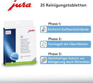 Tablettes de nettoyage Jura 3-Phase - Pack de 25 |   25045 - Product Image 6