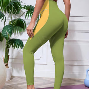 Ropa deportiva, venta al por mayor, mallas de yoga hechas a medida, mallas de Yoga de alta calidad con cintura elástica hechas profesionalmente - Product Image 2
