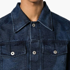 แจ็กเก็ตยีนส์ของผู้ชายทรงสลิมฟิตแบบมืออาชีพแจ็กเก็ตยีนส์สำหรับใส่กลางแจ้ง - Product Image 5