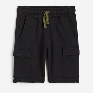 Vente en gros de shorts de sport de luxe pour hommes, bermuda de fitness en coton et lin avec logo personnalisé, style décontracté, shorts de plage cargo grande taille - Product Image 4