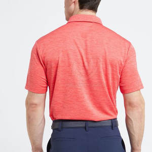Camisas de golf de manga corta lisas informales de estilo personalizado para hombre, ropa de golf transpirable de talla grande a la venta - Product Image 3