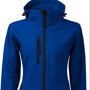 Veste softshell respirante et imperméable design personnalisé pour hommes femmes veste softshell unisexe - Product Image 1