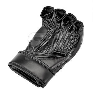 Gants MMA pour l'entraînement et le combat avec rembourrage renforcé et fermeture forte au poignet Gants MMA en cuir PU - Product Image 4