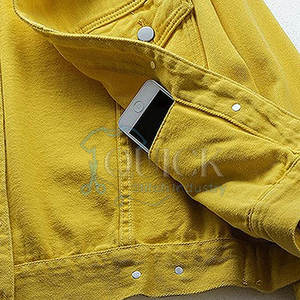 Vestes en jean pour femmes en coton solide respirant de haute qualité, à séchage rapide, tricotées pour l'hiver, écologiques, prix de gros - Product Image 5