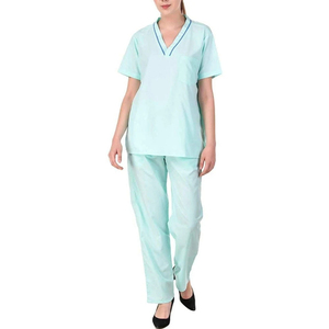 Doctor Women <b>Scrub</b> Set Short Sleeve Fashion Design Nursing Uniform Sets Medical Dental Apparels - Product Image 1