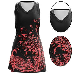 Oferta Especial 2026 Vestido de Netball para Mujer de Alta Calidad al por Mayor Sublimado Personalizado con Estampado Frontal Transpirable de Secado Rápido que Absorbe la Humedad - Product Image 6
