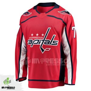 Maillot de hockey sur glace personnalisé respirant de qualité supérieure 100 % polyester à séchage rapide, prix de gros, style OEM, impression par transfert thermique - Product Image 1