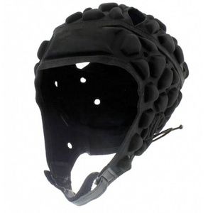 Wholesale Latest Custom Made Soft Padded Headgear Soft Shell Rugby Flag Football Helmet Protective Gear for Soccer <b>Head</b> Guard - Product Image 3