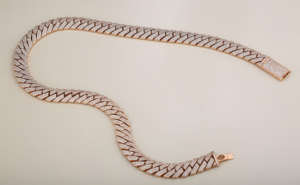 Collar de eslabones cubanos de moissanita chapado en rodio para hombre, cadenas de Hip Hop personalizadas de Plata de Ley 925 para regalo, fiesta religiosa ortodoxa - Product Image 4