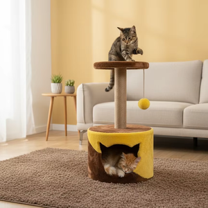 Arbre à chat multi-niveaux Amistar de haute qualité, adapté à tous les chats - Product Image 5
