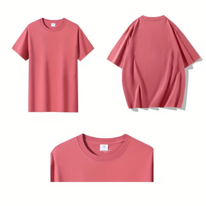 Wholesale100% Cotton <b>T</b>-<b>shirt</b> Custom Logo Design Knitted Shiny <b>T</b>-<b>shirt</b> Heavyweight Drop Shoulder <b>Boxy</b> Fit Crop <b>T</b> <b>Shirt</b> For Men - Product Image 5