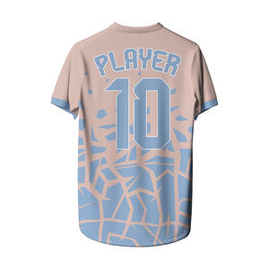 Camisetas de Fútbol Personalizadas para Hombre, Sublimadas, 100% Poliéster, 180 g/m², Transpirables, Ecológicas, Antibacterianas, de Secado Rápido, Manga Corta - Product Image 3