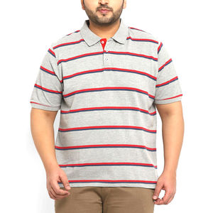 Polos pour hommes en coton 100% sur mesure, taille plus, manches courtes, imprimés à l'écran, design à motifs, polos OEM - Product Image 1