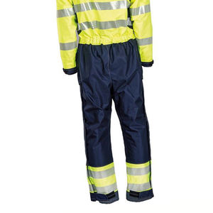 2023 haute qualité sécurité haute visibilité vêtements de travail uniforme industriel hommes combinaison costume Polyester respirant - Product Image 6