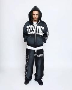 Survêtements surdimensionnés fabriqués au Pakistan, 100% coton, pull-over, survêtement tendance, dernier design 2025 - Product Image 4