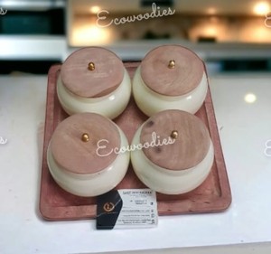 Bols en bois de bambou écologiques très durables pour la pâte à salade, le restaurant de fruits et les outils d'herbes et d'épices à usage domestique - Product Image 2