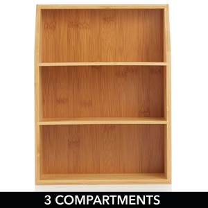 Bamboo <b>wooden</b> <b>storage</b> <b>box</b> with compartments Handmade Bamboo <b>Box</b> Eco-Friendly Natural Home Table Decor Wholesale from Vietnam - Product Image 3