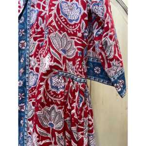 Robe Kurta Baroque BHOPALI, élégante, pour couvrir les maillots de bain - Product Image 2