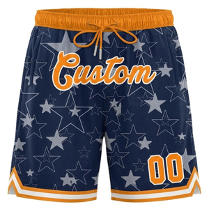 Nouveaux shorts de basket décontractés pour hommes, plusieurs designs au choix, 100 % polyester, confortables, coupe ample, vêtements de sport - Product Image 1