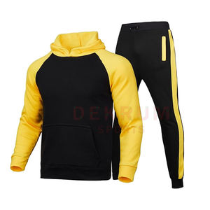 Chándales de algodón de rizo para hombre, tela cómoda de secado rápido, salida de fábrica, chándales de algodón de rizo para hombre de calle alta, novedad - Product Image 2