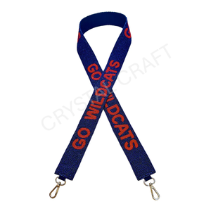 Wooo Pig Sooie Seed Bead Bag Straps Accessoires de mode avec forme personnalisée et design Sangle de sac à main perlée - Product Image 4