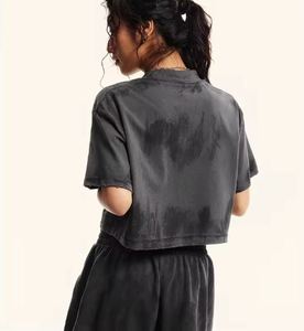 T-shirt respirant en coton pour femmes, doux et confortable, fournisseur d'impression OEM - Product Image 4