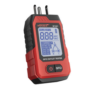 NOYAFA NF-821 Probador de Enchufes de Circuito Digital de Bolsillo, Detector NCV con Prueba GFCI, Herramienta de Diagnóstico Eléctrico de CA Profesional MINI - Product Image 3