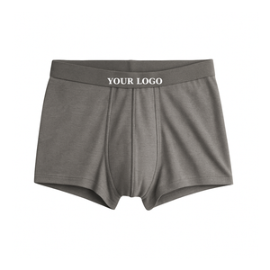 <b>Men's</b> 100% Cotton Comfortable Daily Mid-Rise Boxer <b>Shorts</b> Beautiful Stitching Breathable Underwear-Custom Sizes Factory Direct - Product Image 2