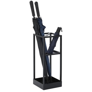 Floor-Standing Geometric Metal Umbrella Stand, Elegant Golden Finish Entryway & Hallway Umbrella Stand for Modern Interior Decor - Product Image 3