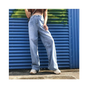 Pantalones vaqueros acampanados personalizados de fábrica de Pakistán de alta calidad para mujer, pantalones acampanados lavados para levantar glúteos, pantalones acampanados para mujer, superventas de alta calidad - Product Image 2