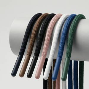 Custom Logo Hoodie Drawcord High Tenacity Braided Twisted 3 Strand Garment Apparel <b>Cord</b> Manufacturer Supplier - Product Image 6