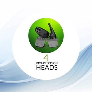 Afeitadora Corporal Multifuncional Extreme Grip con Batería de Litio-Ion y 4 Cabezales Intercambiables - Product Image 2