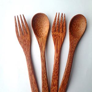 High Quality Wholesale Wooden <b>Cutlery</b> Set for Hotel and Restaurant <b>Wood</b> <b>Cutlery</b> Spoon Flatware for Kitchenware - Product Image 3