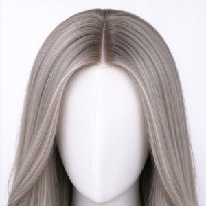Perruque Lace Front en fibre haute température résistante à la chaleur, ondulations lâches et ondulations naturelles pour femmes - Product Image 3