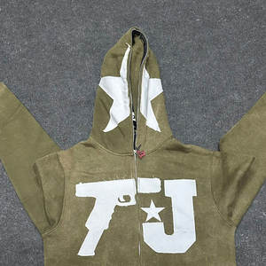 Sweat à capuche surdimensionné pour homme en coton biologique 100% avec impression graphique personnalisée de haute qualité pour l'hiver - Product Image 3