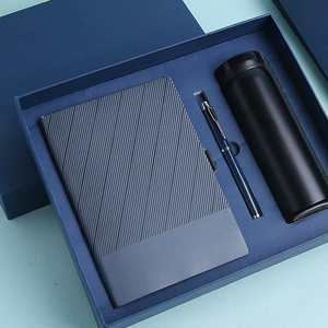 Juego de Caja de Regalo con Cuaderno de Cuero Suave Personalizado de Alta Calidad para Regalos Empresariales y Corporativos - Product Image 1