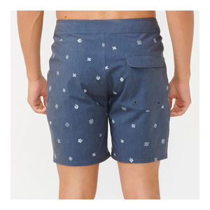 Pantalones Cortos Deportivos Casuales para Hombre, Diseño Moderno, Color Sólido, Tela Personalizada, Cintura Elástica, Antiarrugas, Secado Rápido, para Gimnasio, Verano - Product Image 2