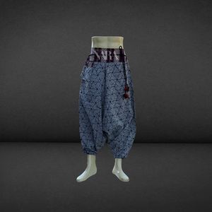 กางเกงผ้าแคนวาสลายฮอมง นาการุ่นลำลองสำหรับผู้ชายและผู้หญิง น้ำหนักเบา เป็นมิตรกับสิ่งแวดล้อม ระบายอากาศได้ดี ทรงหลวม เหมาะสำหรับการพักผ่อน ท่องเที่ยว และใช้ในชีวิตประจำวัน - Product Image 1