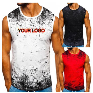 Camisetas sin mangas de buena calidad, camisetas negras hechas a medida para hombre, camiseta sin mangas en blanco de verano para gimnasio, camisetas sin mangas con diseño fabuloso 2026 para hombre - Product Image 6