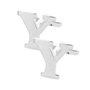 Vittorio VICO Chất Lượng Cao Bạc Thời Trang <span class=keywords><strong>Cufflinks</strong></span> <span class=keywords><strong>Tie</strong></span> Clip Pha Lê Rhinestone Đồng Bằng viết tắt (A-Z) Phù Hợp Cho Đám Cưới Quà Tặng - Product Image 6